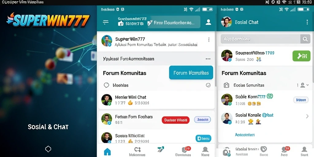 Antarmuka pengguna SUPERWIN777 yang intuitif dan menarik.