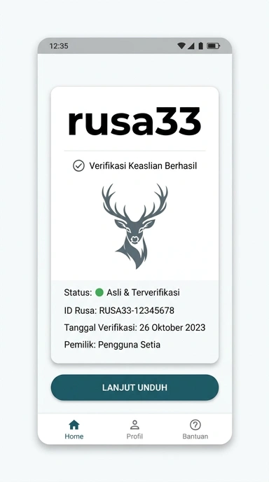 Kanal Resmi Rusa33 untuk Pengguna Android